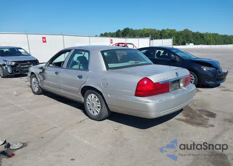 2004 Mercury Grand Marquis Gs из США, поврежденный, VIN 2MEFM74W74X651296